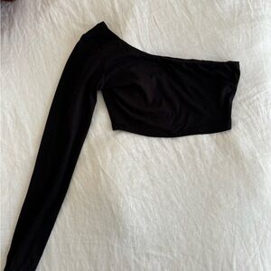 Windsor One Shoulder Crop Top